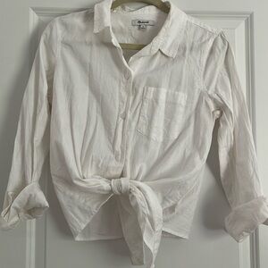 Madewell Tie Button Down